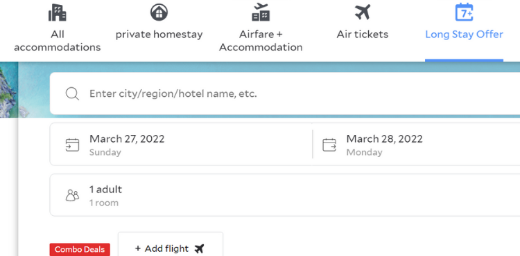 Agoda Longstay Offer